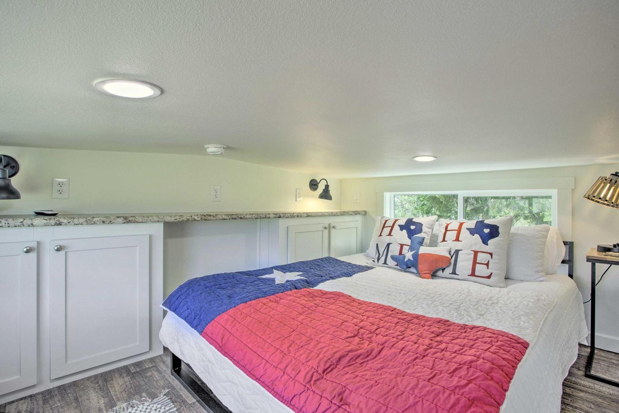 Cozy Mckinney Tiny Home With Porch And Fire Pit! Dış mekan fotoğraf